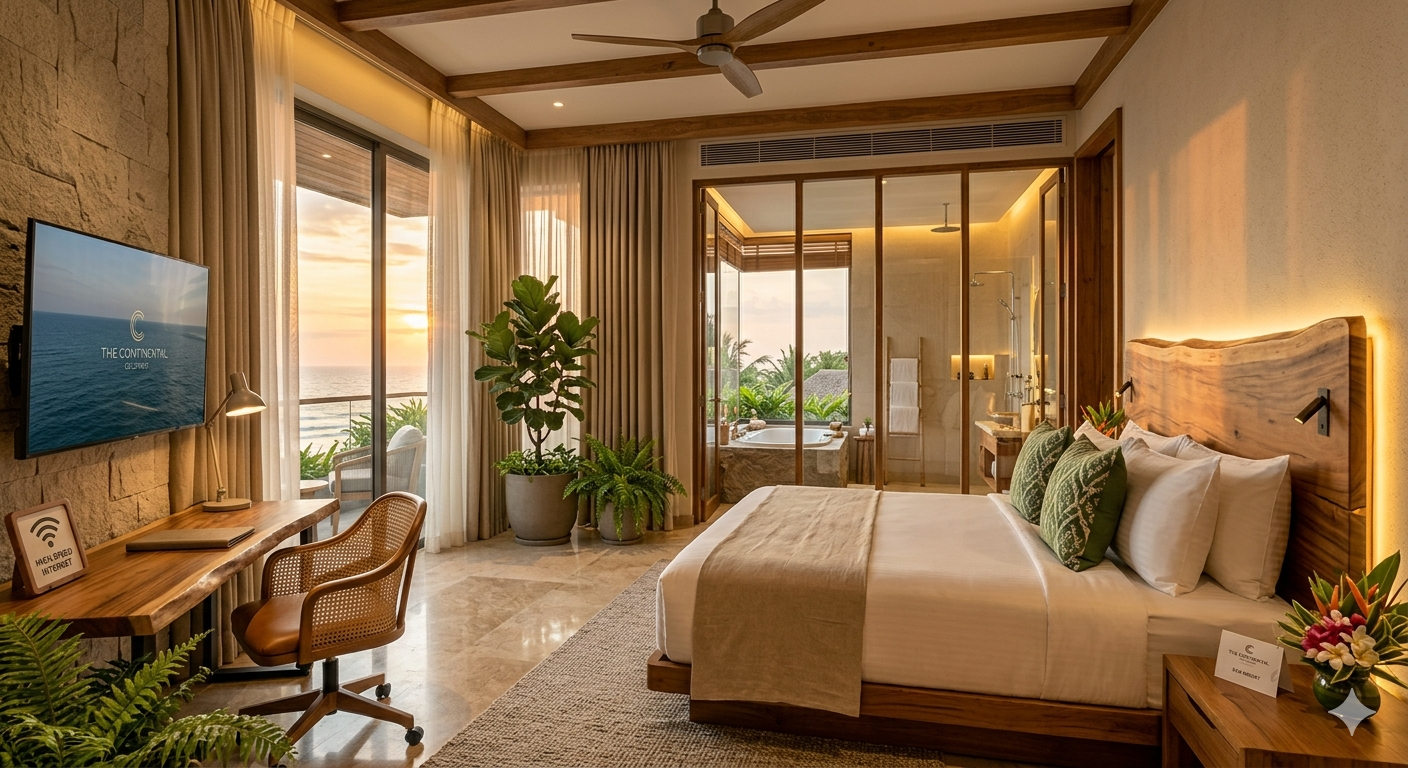 Eco-Friendly Hotel Room